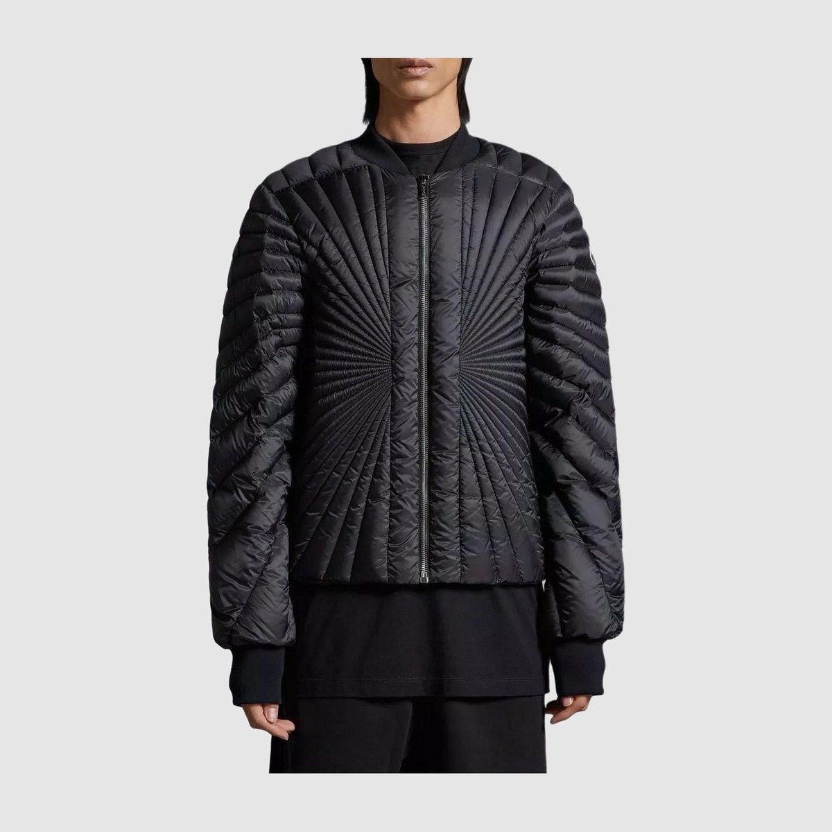 Moncler x Rick Owens FW23 Black Down Jacket
