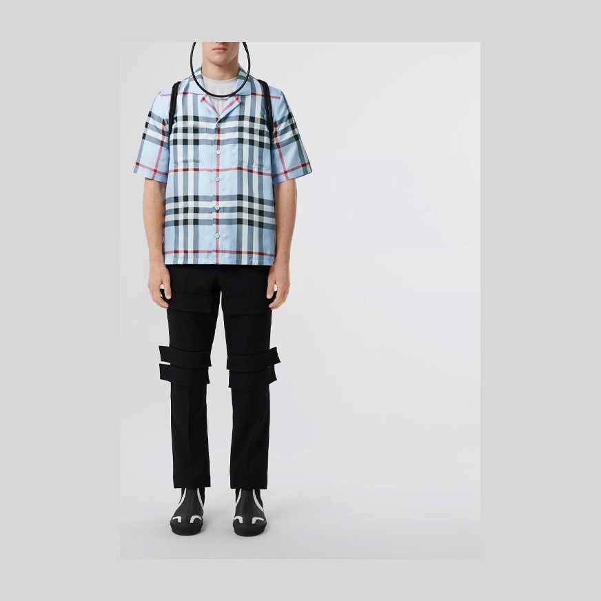 Burberry SS22 Colorblock Check Shirt