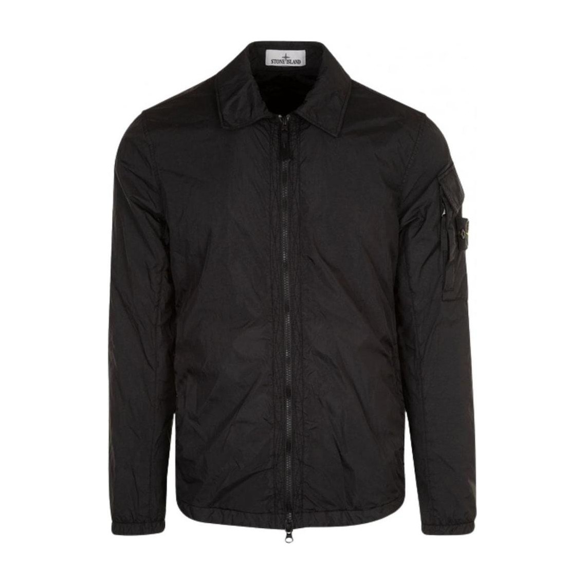 Stone Island FW22 Nylon Shirt Jacket Black
