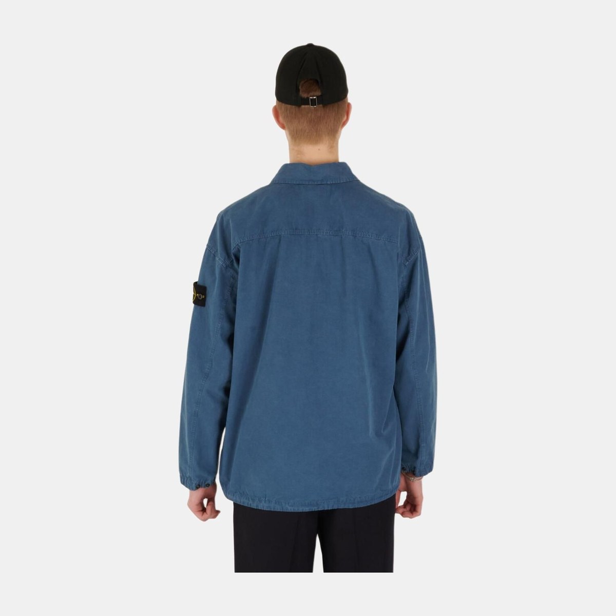 Stone Island SS23 Long Sleeve Shirt Lake Blue