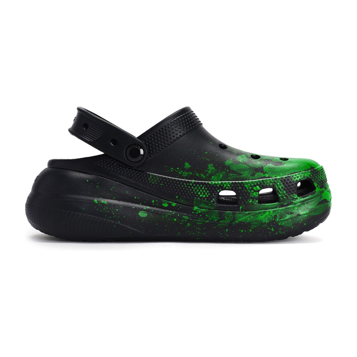Crocs Classic Clog Black Green
