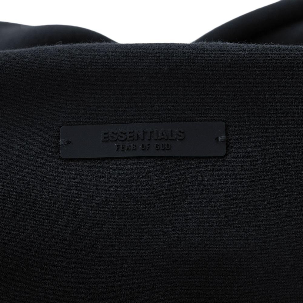 Essentials SS26 90'S HOODIE VINTAGE BLACK
