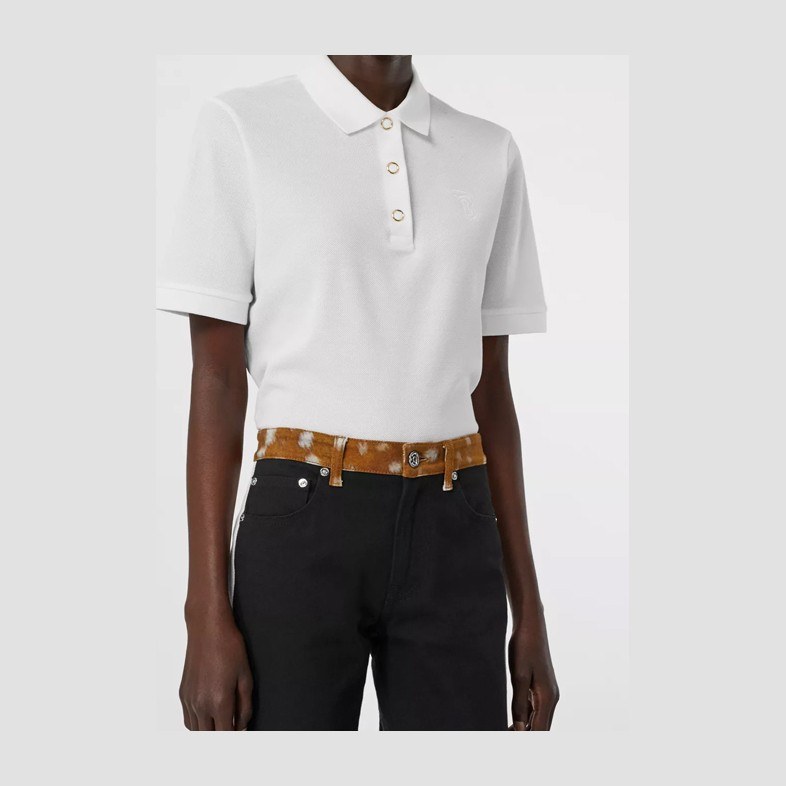 Burberry Polo Shirt White