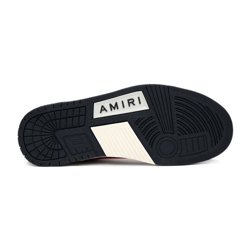 AMIRI Skel-Toe High Top Red