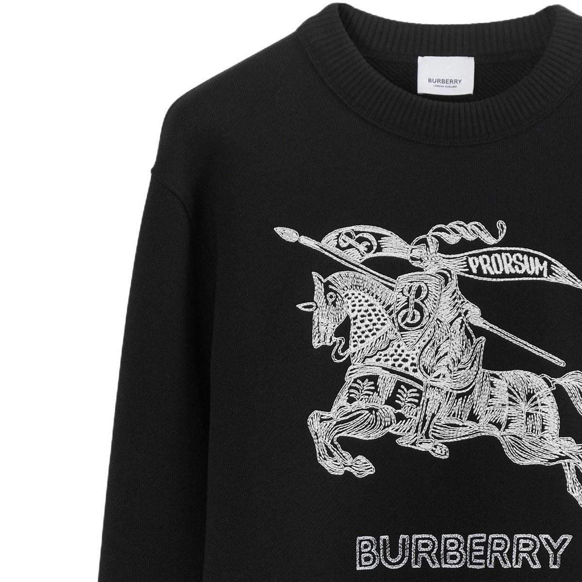 Burberry SS23 Logo Embroidered Pullover