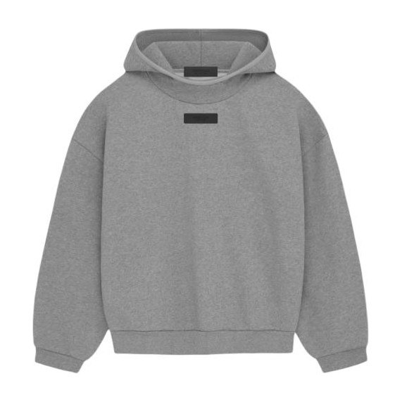 Fear of God Essentials SS24 Hoodie Dark Heather Oatmeal