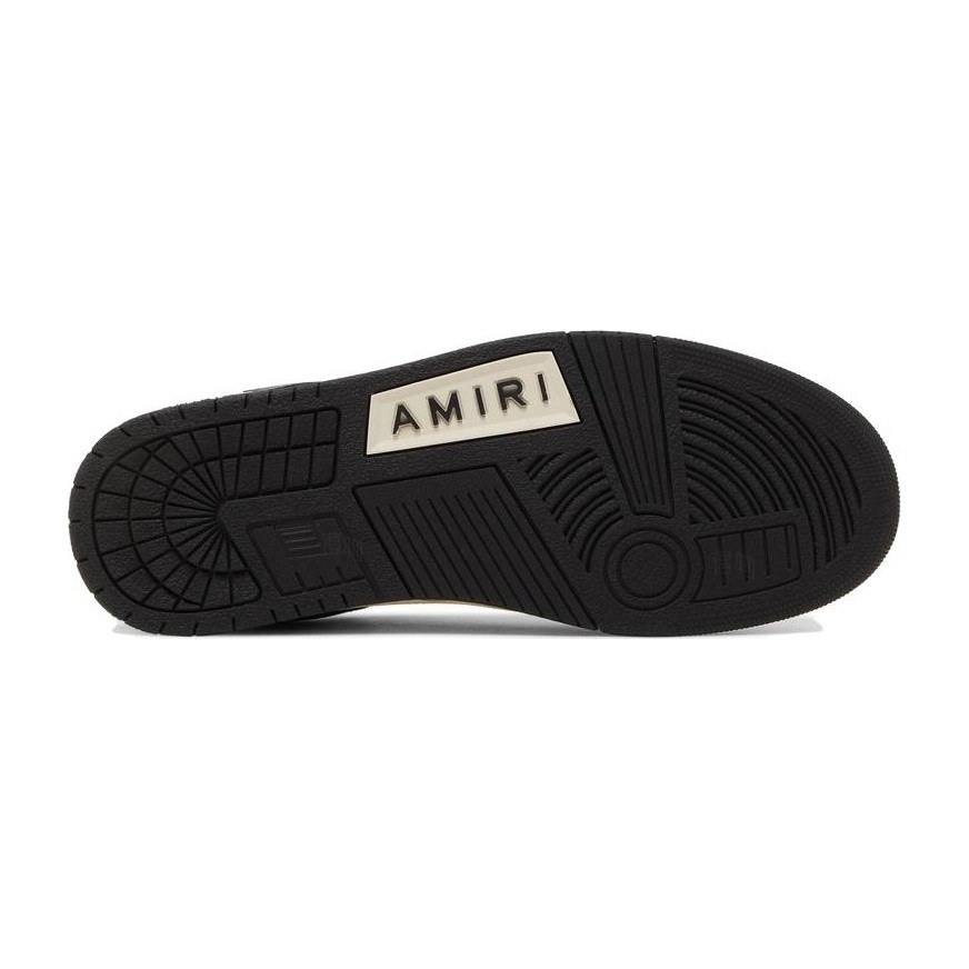 AMIRI Skel-Top Low Black White 2021