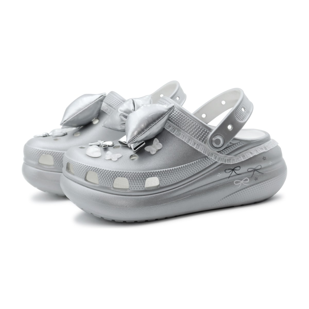 Crocs Classic Clog Ballet Silver