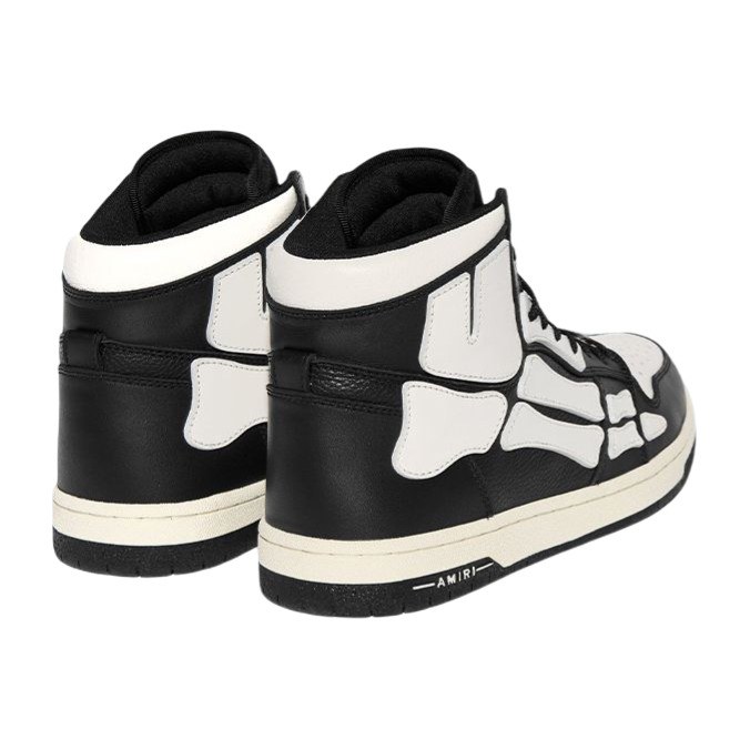 AMIRI Skel-Top Hi Black White