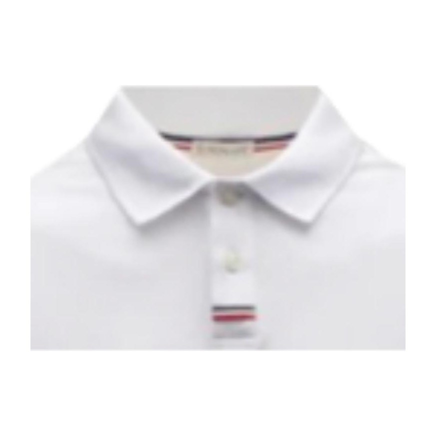 Moncler SS23 White Polo