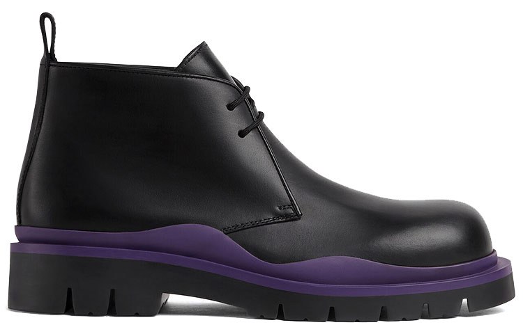Bottega Veneta BV Tire Black Purple