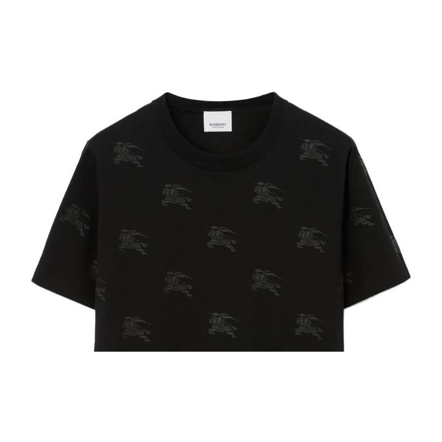 Burberry Animal Print T-Shirt Black