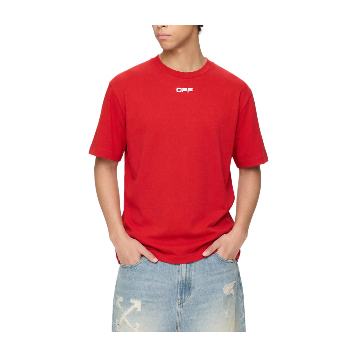 OFF-WHITE SS20 Arrows T-Shirt Red