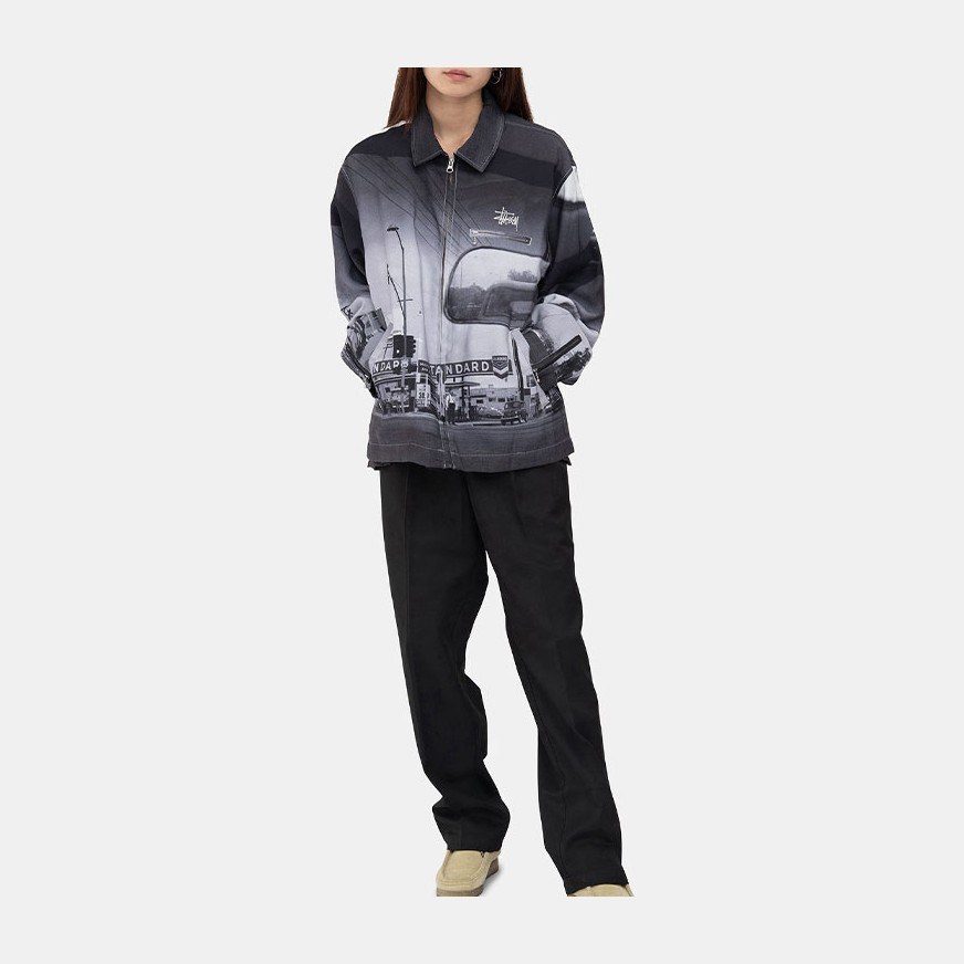 Stussy SS22 Photo Print Zip Jacket