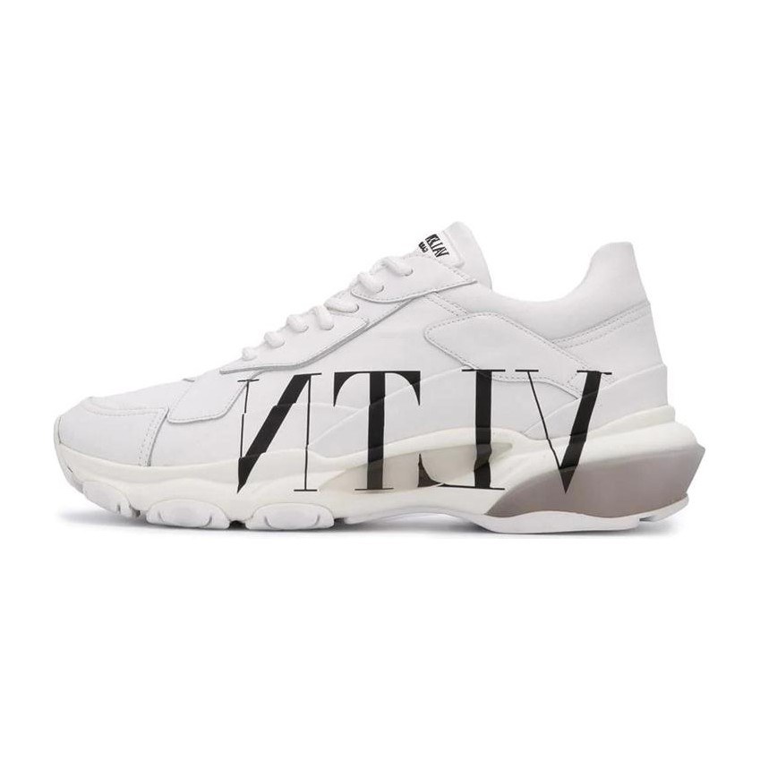 Valentino Rockstud VLTN Low Top Sneakers White