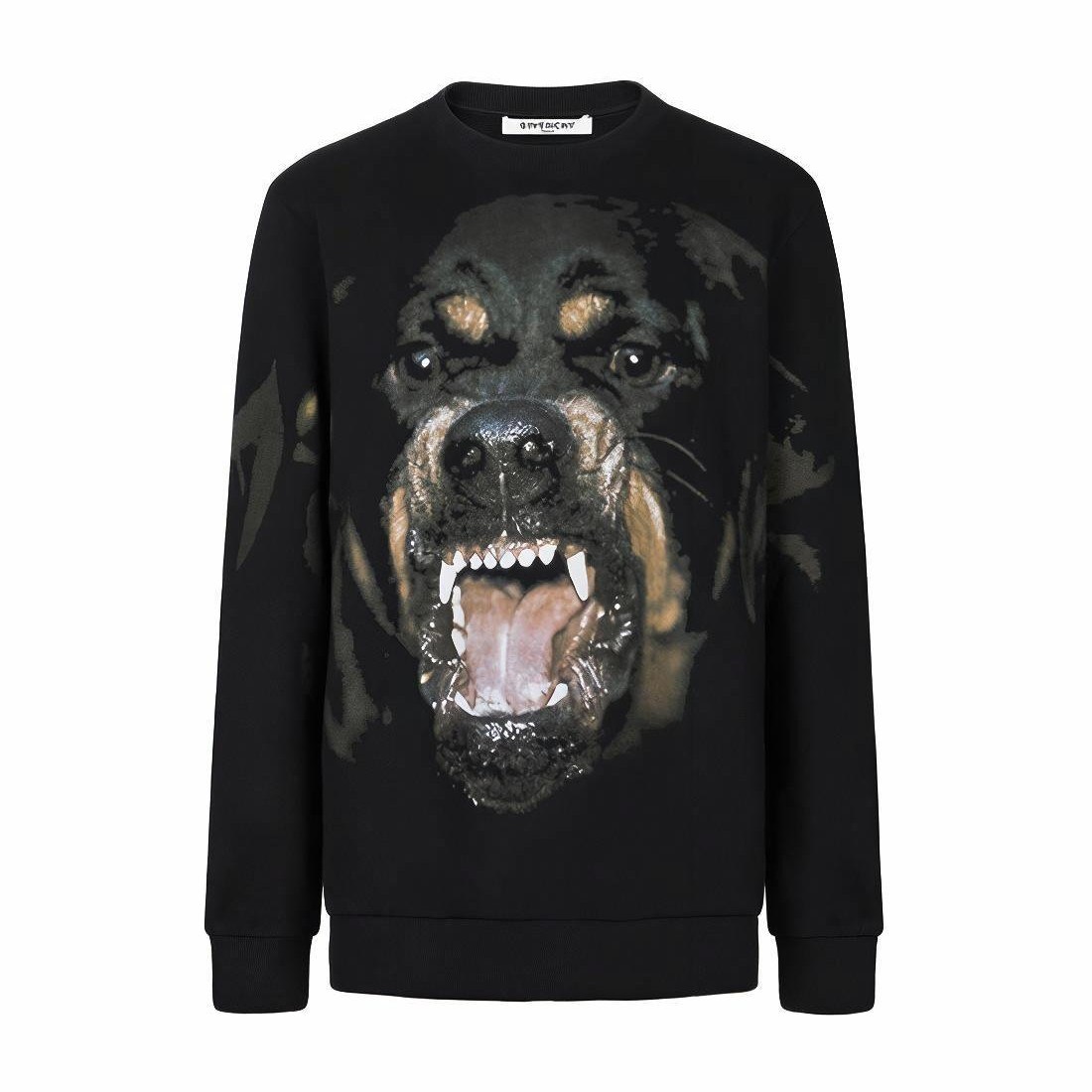 Givenchy Rottweiler Print Sweatshirt Black