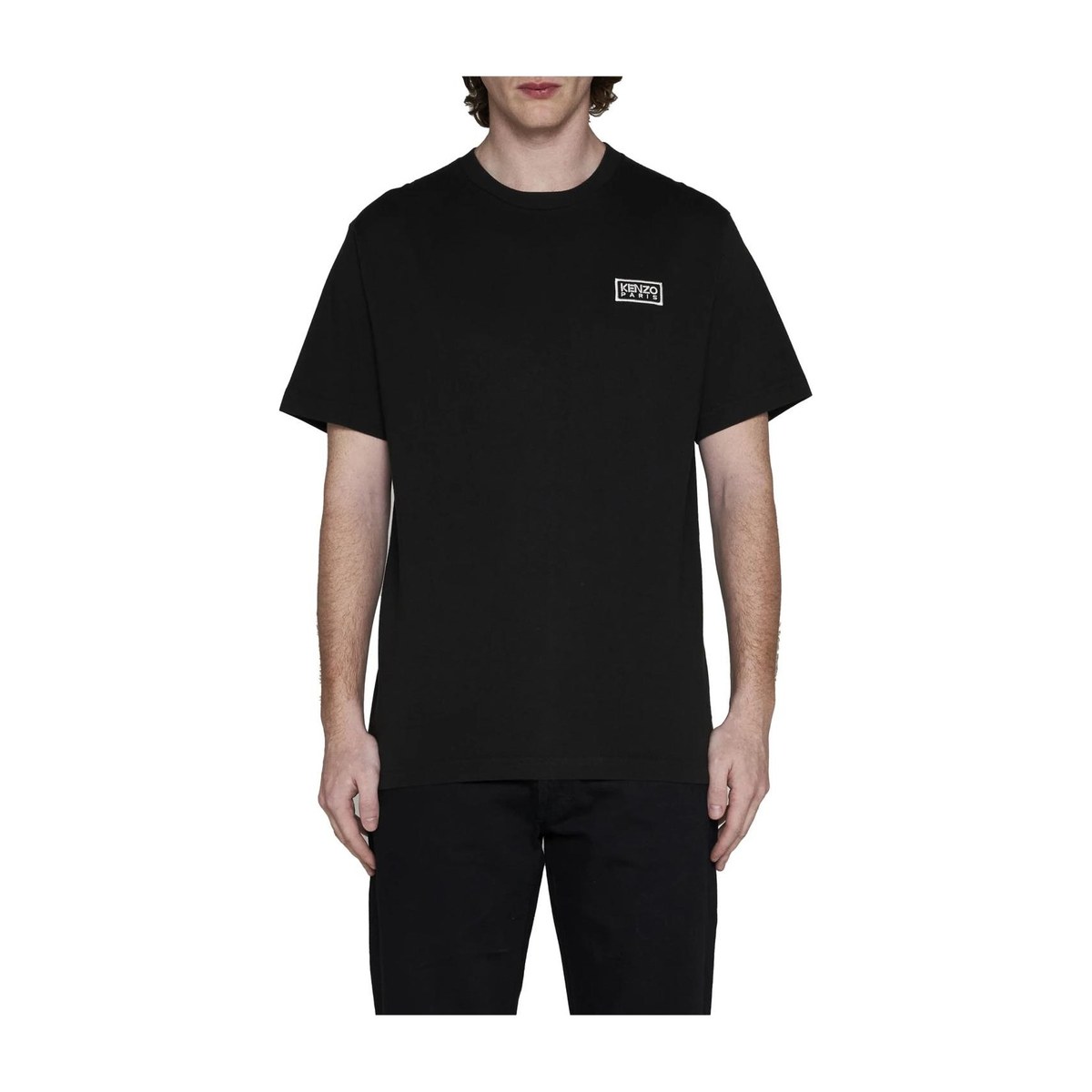 KENZO Logo Crewneck T-Shirt Black