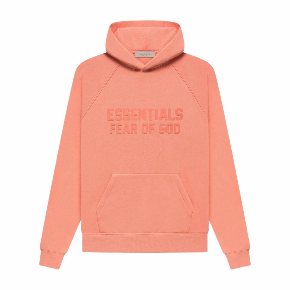 Fear of God Essentials Hoodie Coral