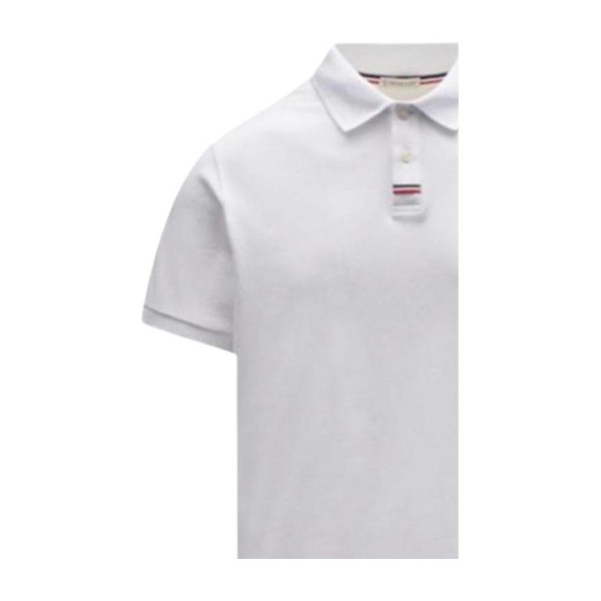 Moncler SS23 White Polo