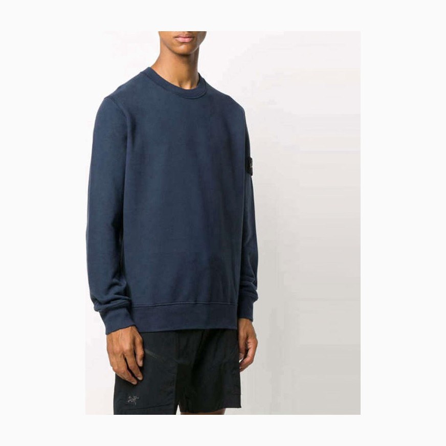 Stone Island Navy Sweatshirt