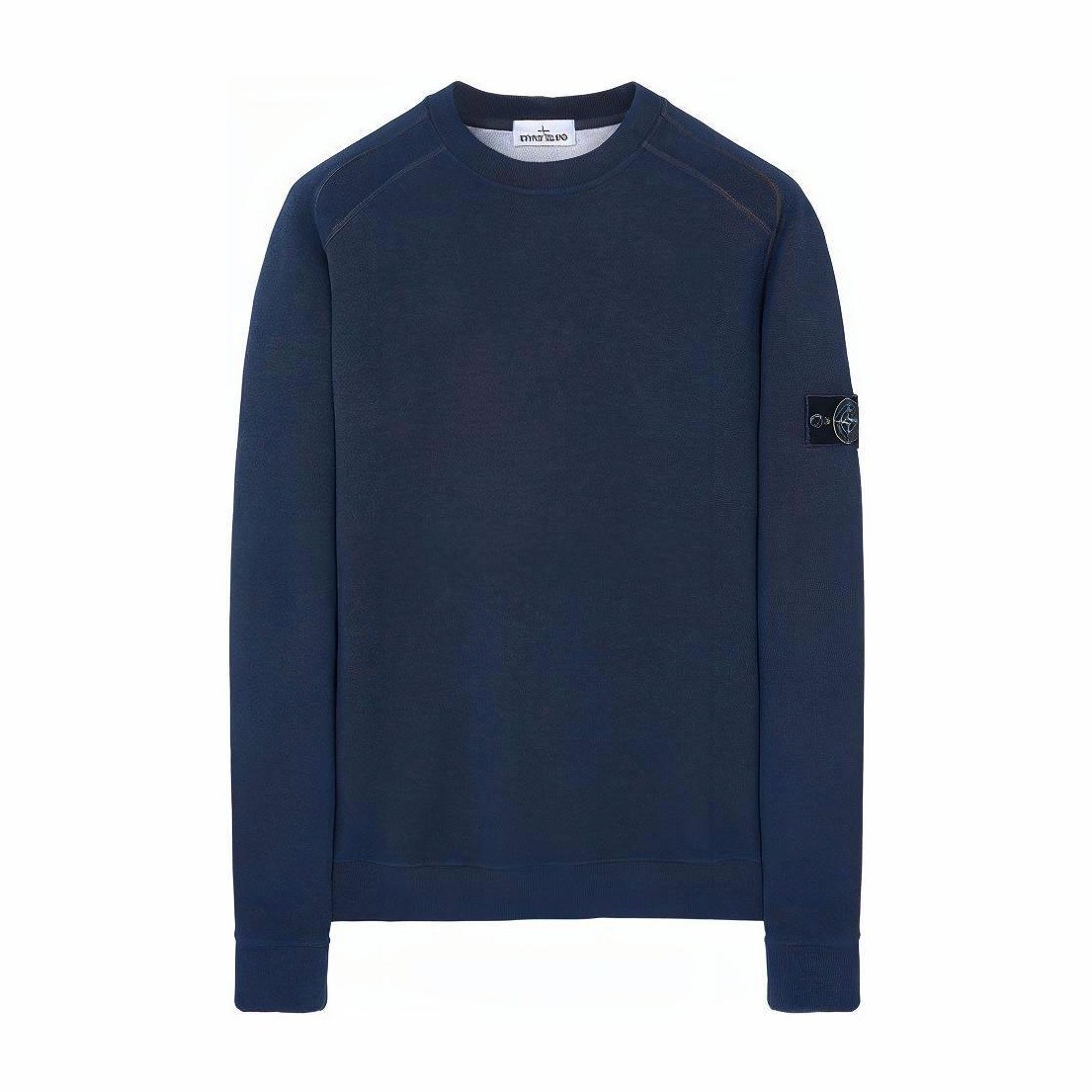 Stone Island Dust Series Pullover Sweatshirt Navy