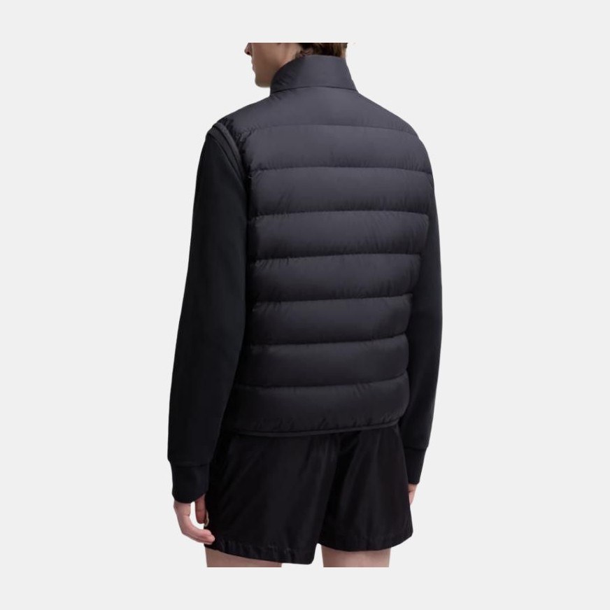 Moncler FW25 Full-Zip Vest Down Jacket Navy Blue