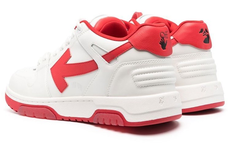 OFF-WHITE Arrow White Red