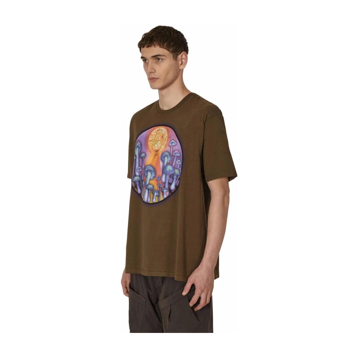 Stussy x Dries Van Noten Brown T-Shirt