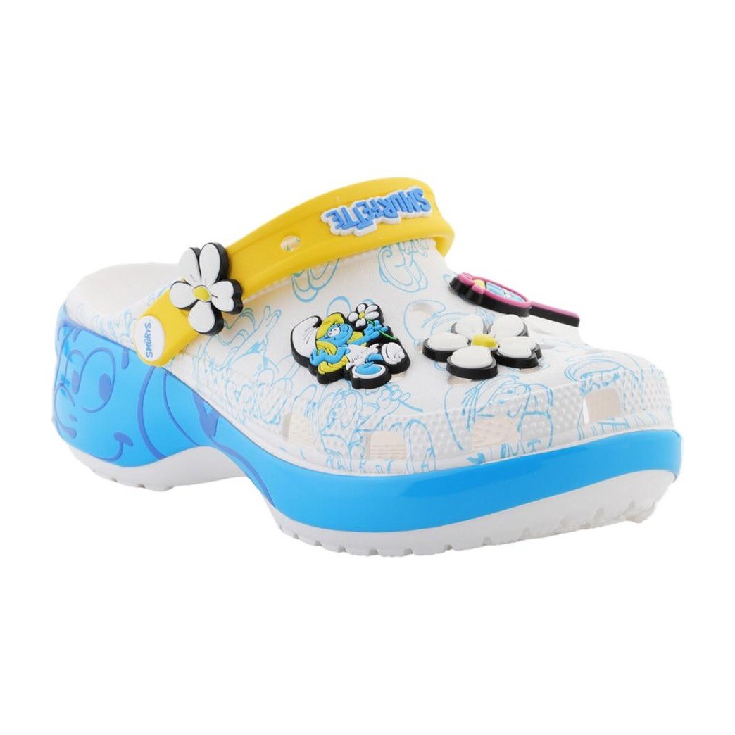 Crocs Smurfs Platform Clog