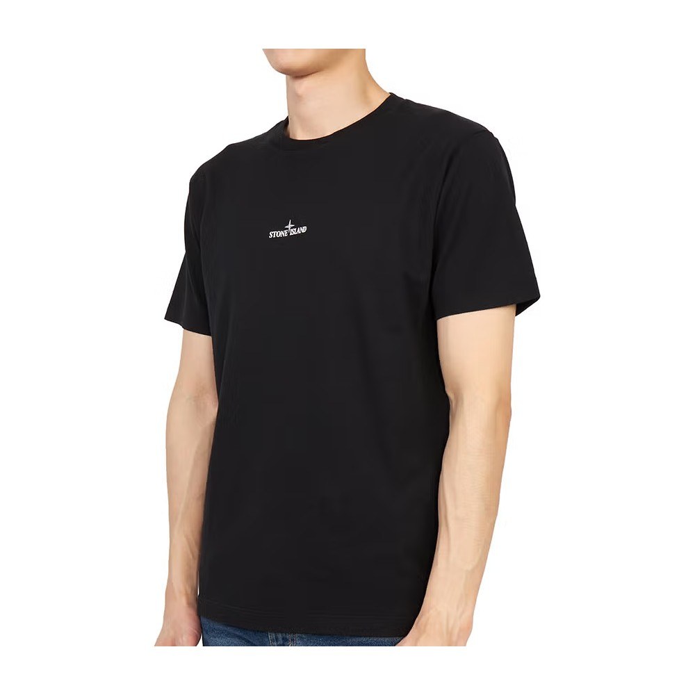 Stone Island SS23 Logo T-Shirt Black