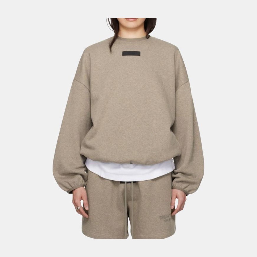 Fear of God Essentials SS24 Crewneck Heather Grey
