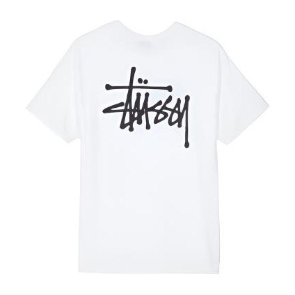 Stussy Classic Print T-Shirt White