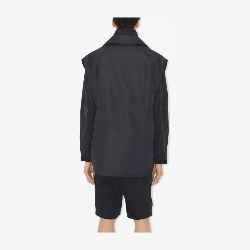 Burberry SS23 Logo Cotton Shorts Black
