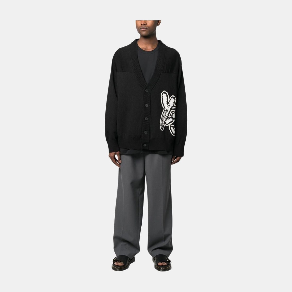 Y-3 FW22 Logo Cardigan