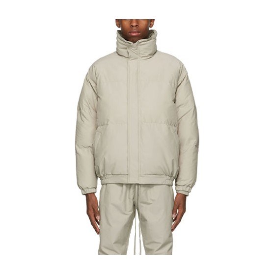 Fear of God Essentials Puffer Jacket Olive