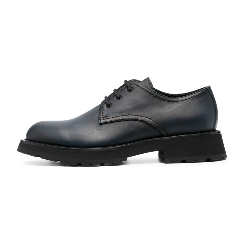 Alexander McQueen Derby Lace-Up Blue