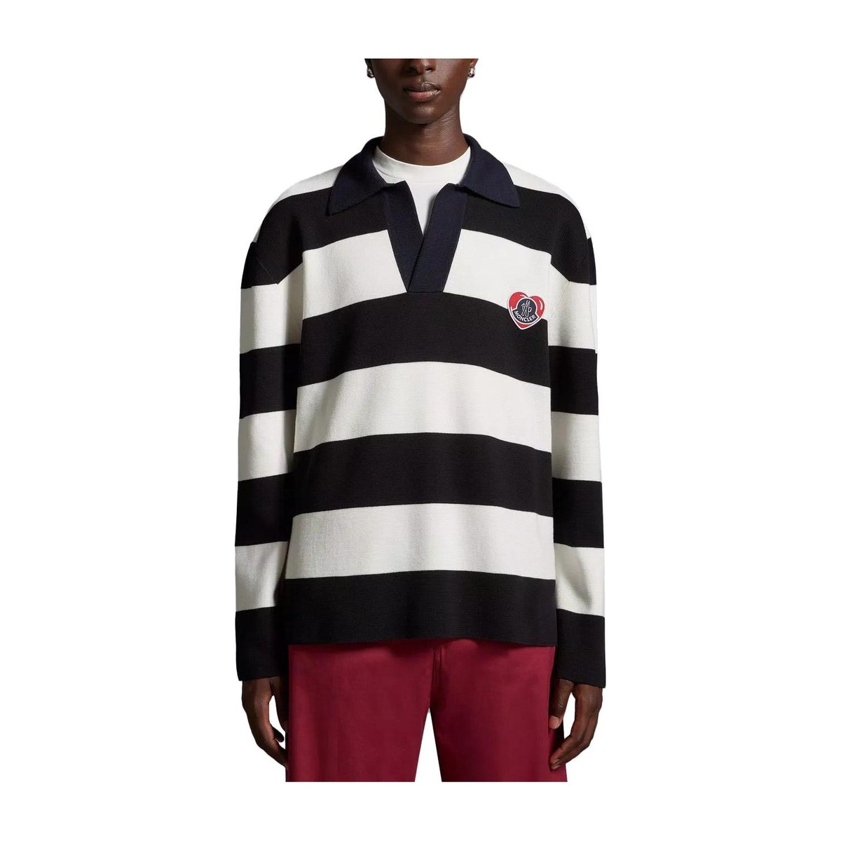 Moncler Moncoeur Knit Polo Shirt
