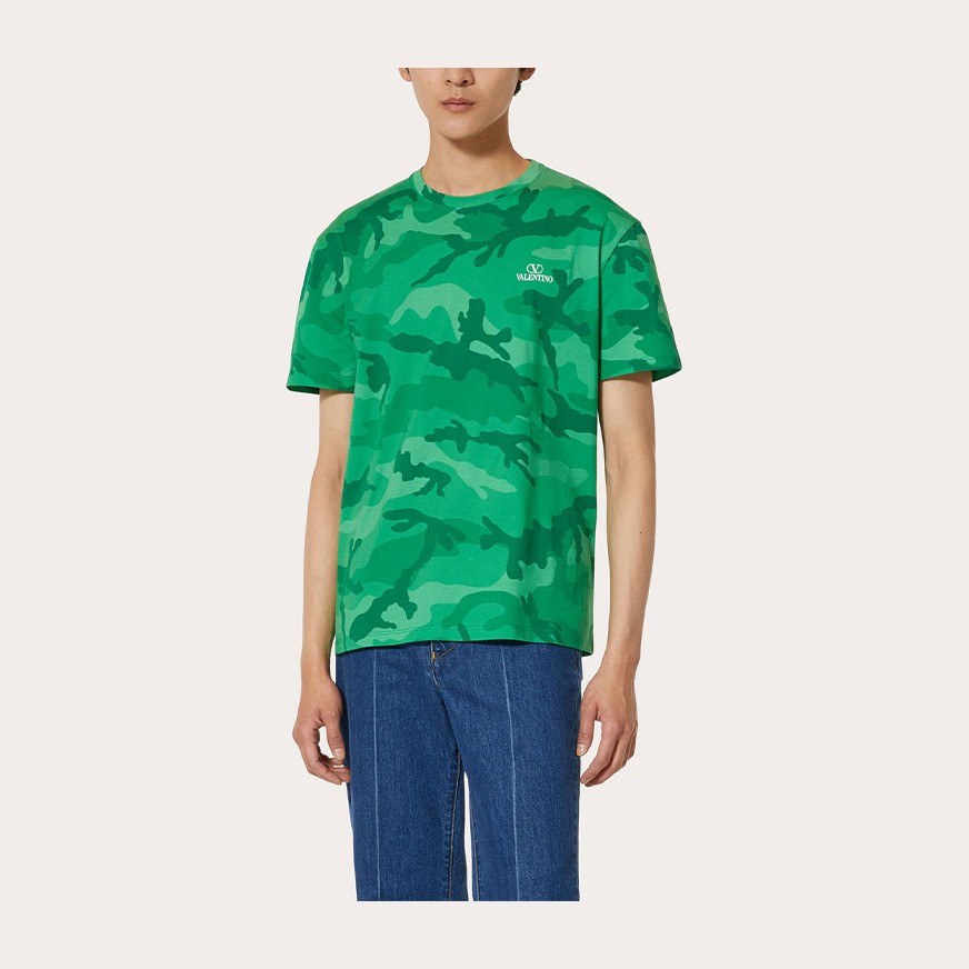 Valentino FW22 Camo T-Shirt
