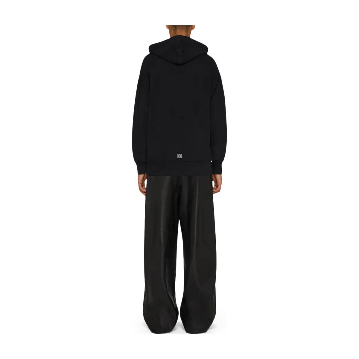 Givenchy FW22 Logo Print Hoodie Black