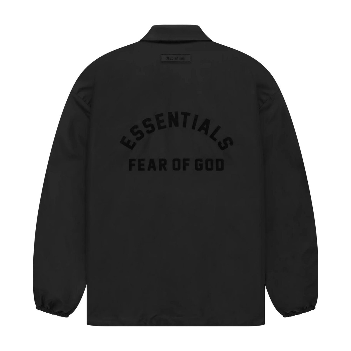 Fear of God Essentials Coaches Jacket Jet Black