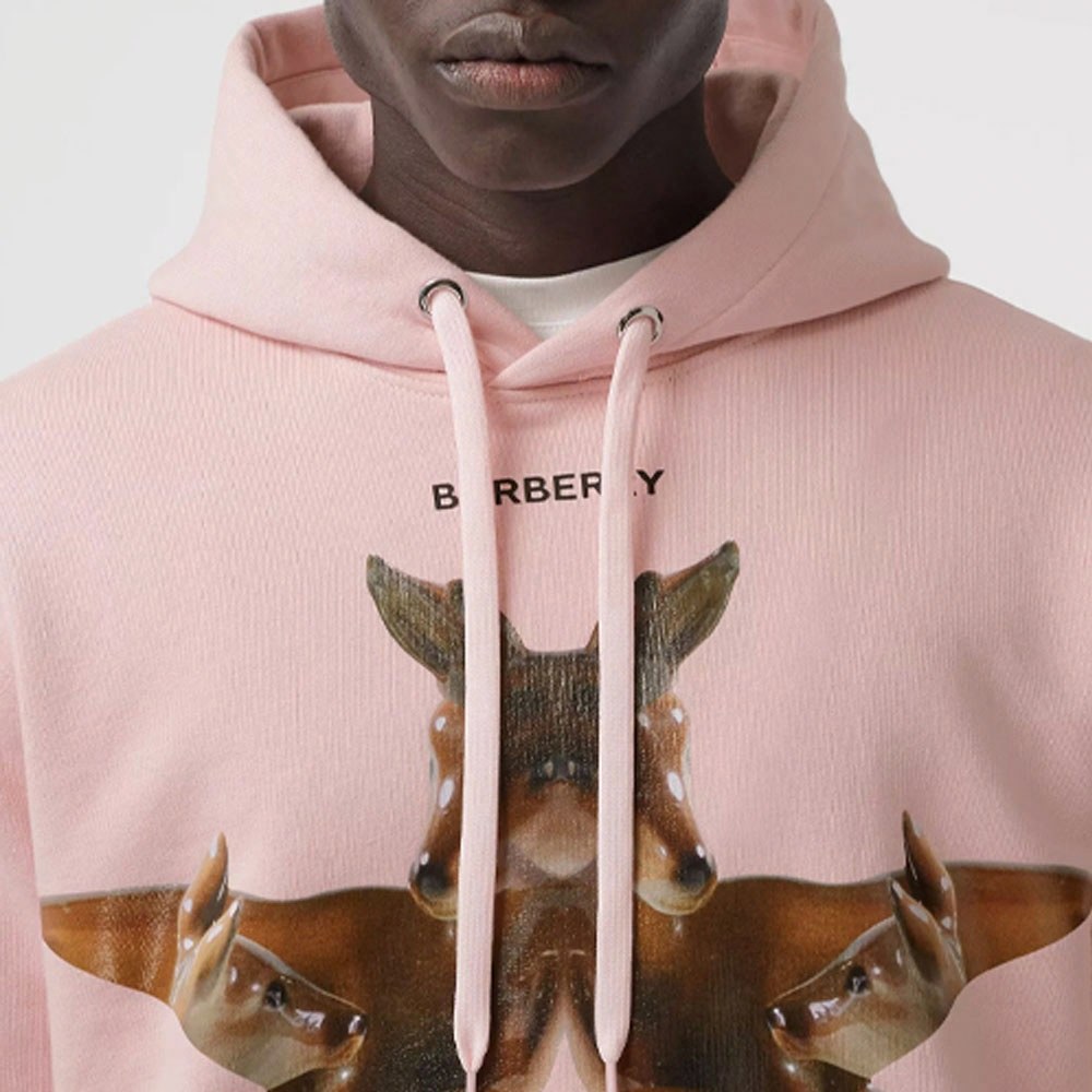 Burberry Kaleidoscope Hoodie Frost Pink