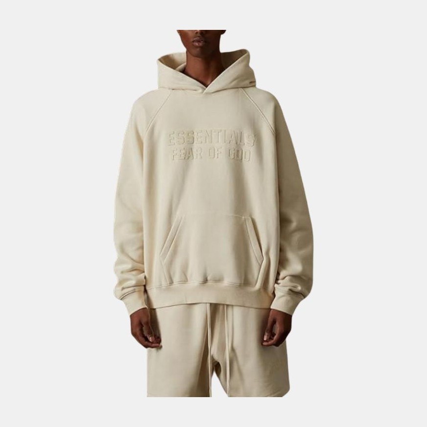 Fear of God Essentials Hoodie Egg Shell