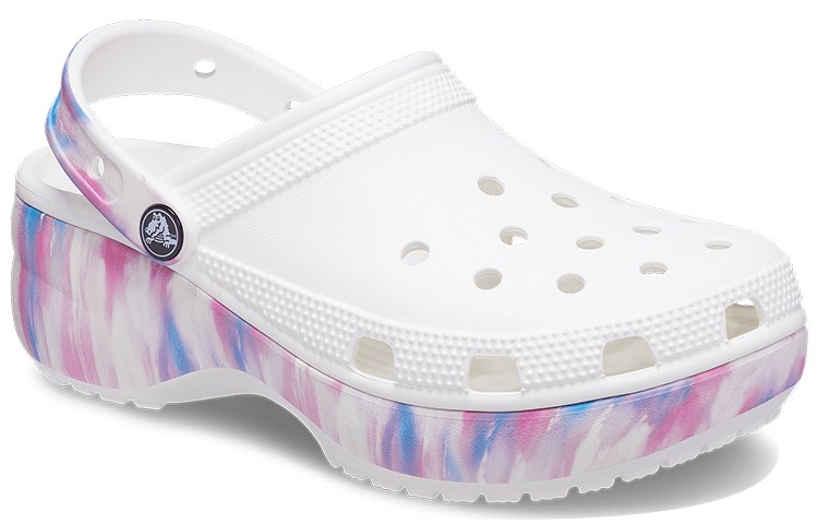Crocs Classic Clog White Purple