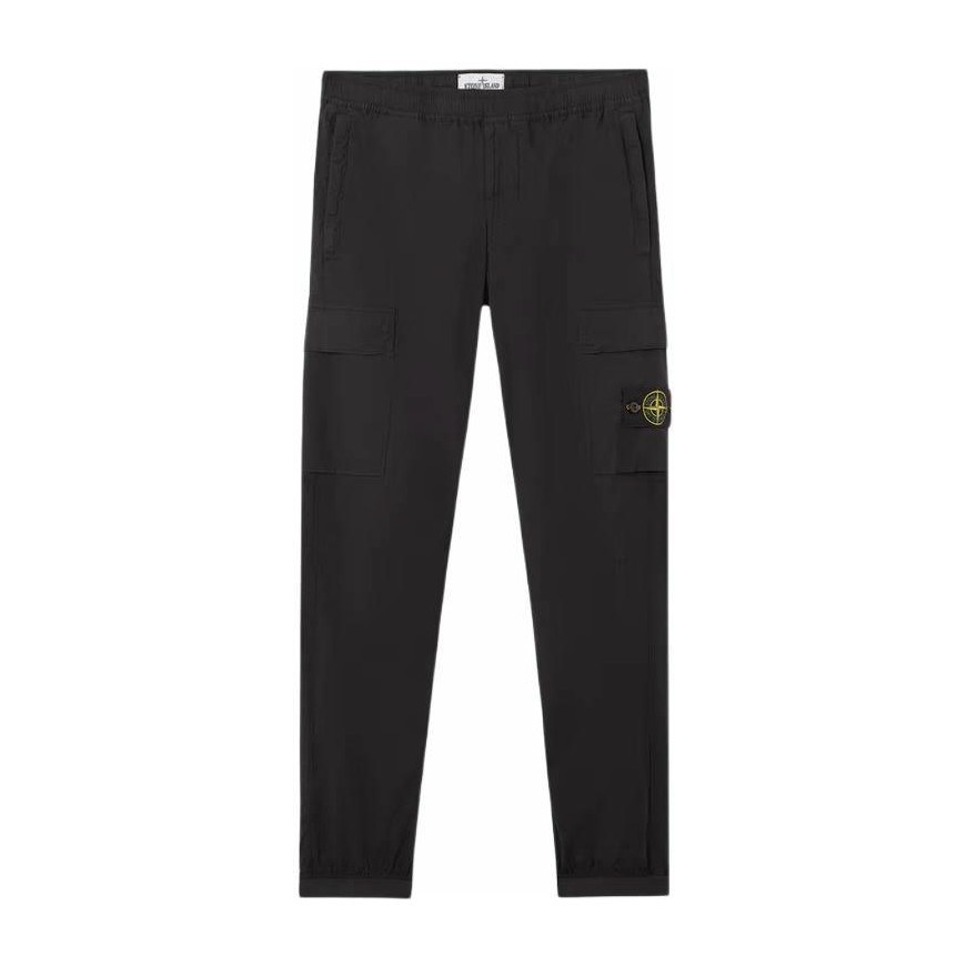 Stone Island SS25 Cargo Pants Black