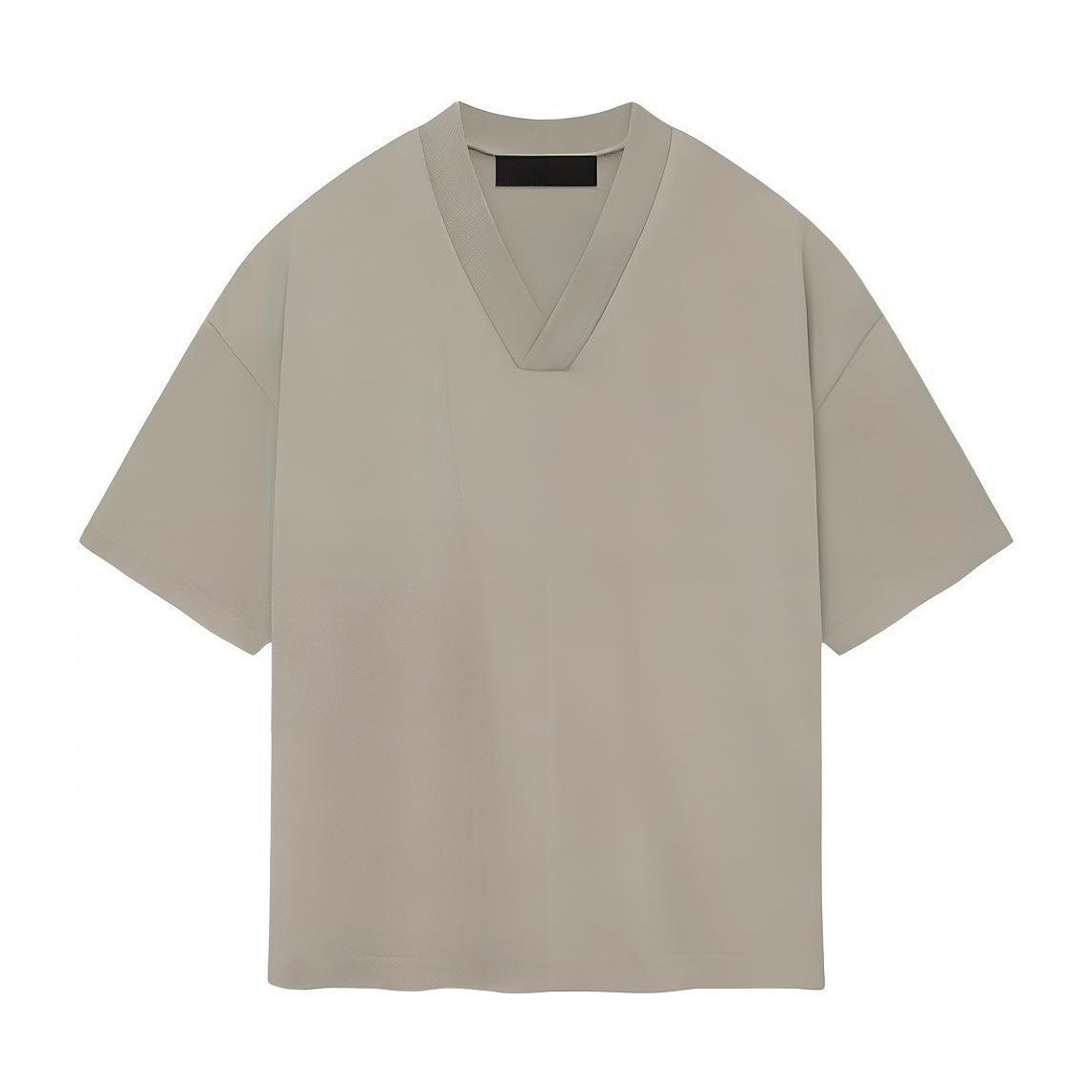 Fear of God Essentials V-Neck Tshirt Seal Grey