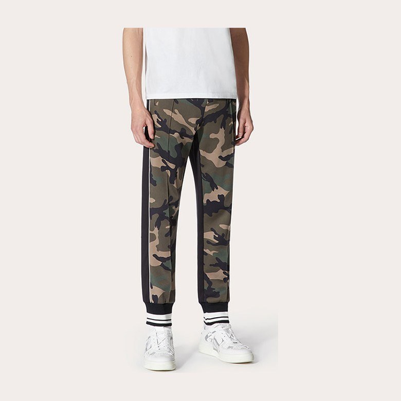 Valentino Camouflage Knit Pants