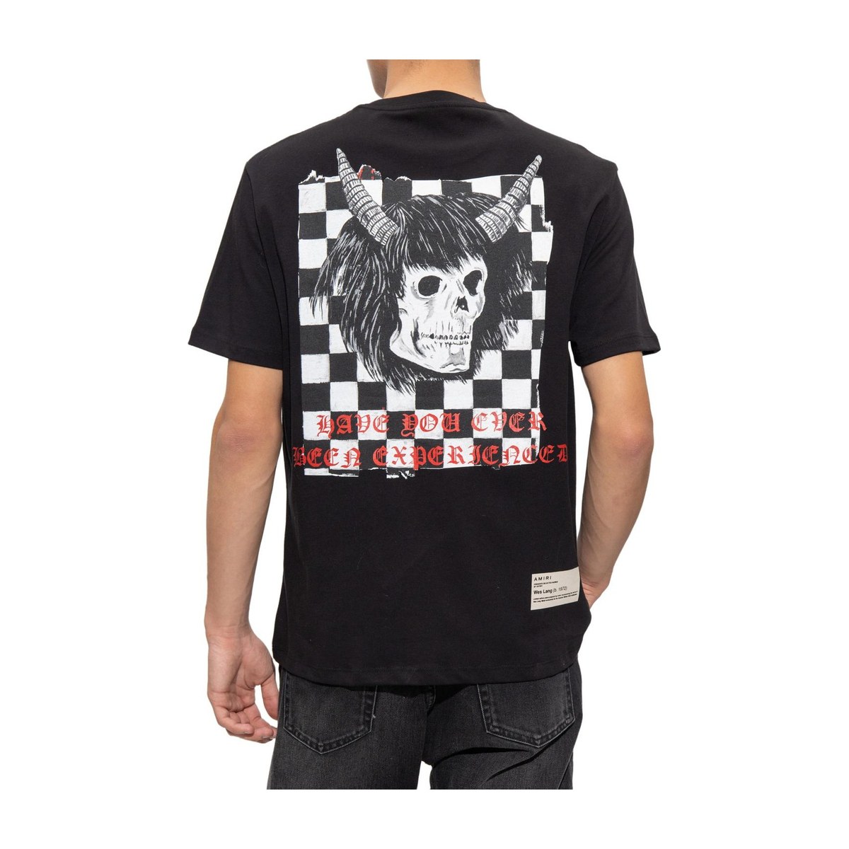 AMIRI FW22 Skull Print Tee Black