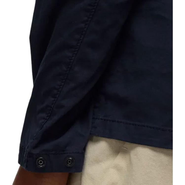 Stone Island SS23 Zip Pocket Shirt Jacket Navy