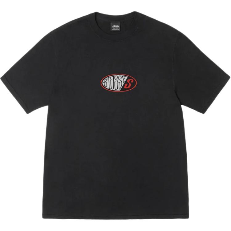 Stussy SS25 PITSTOP TEE PIGMENT DYED logoT