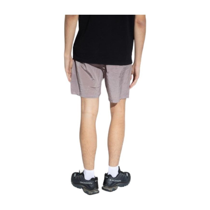Stone Island SS24 Nylon Logo Shorts Pink
